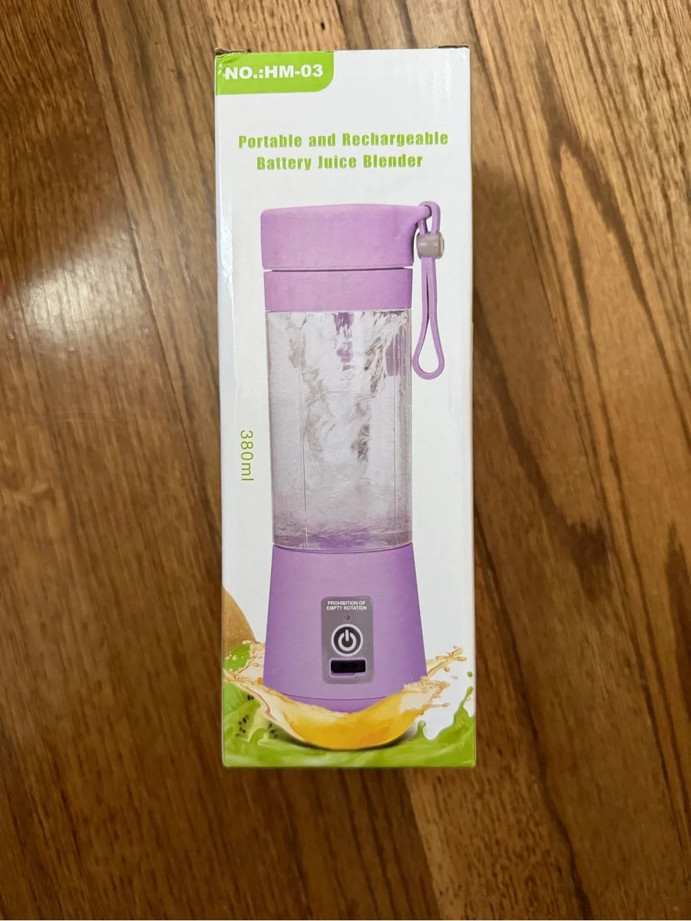 Portable Rechargeable Personal Blender in Purple, BNIB